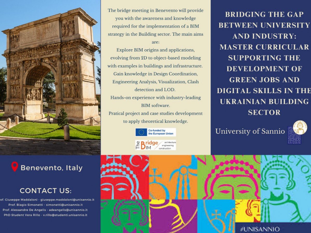 КНУБА впроваджує інновації у освітні програми: викладачі пройшли тренінг з BIM в університеті Санніо